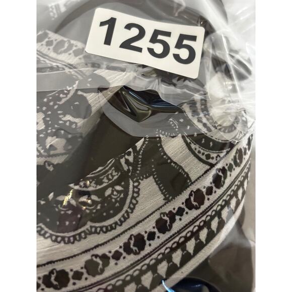 Old Navy Maternity Maxi Dress sz S Black‎ White lined & sheer Flowy Boho fairy - Picture 10 of 10